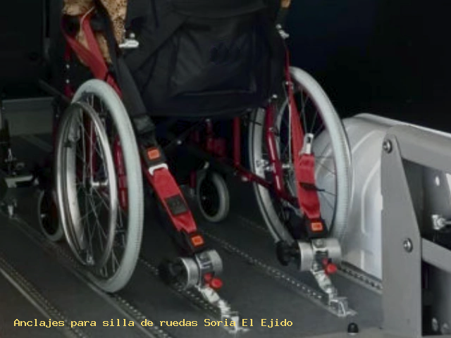Seguridad para silla de ruedas Soria El Ejido